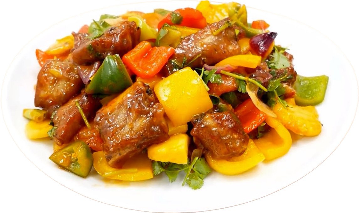 Cách làm chè sắn - Món ăn vặt trong những ngày se lạnh 1 nau suon chua ngot